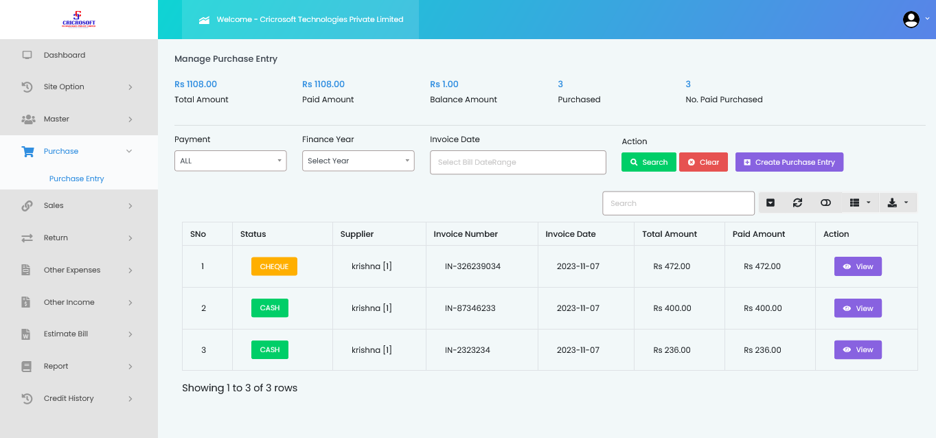 Billing Software image2